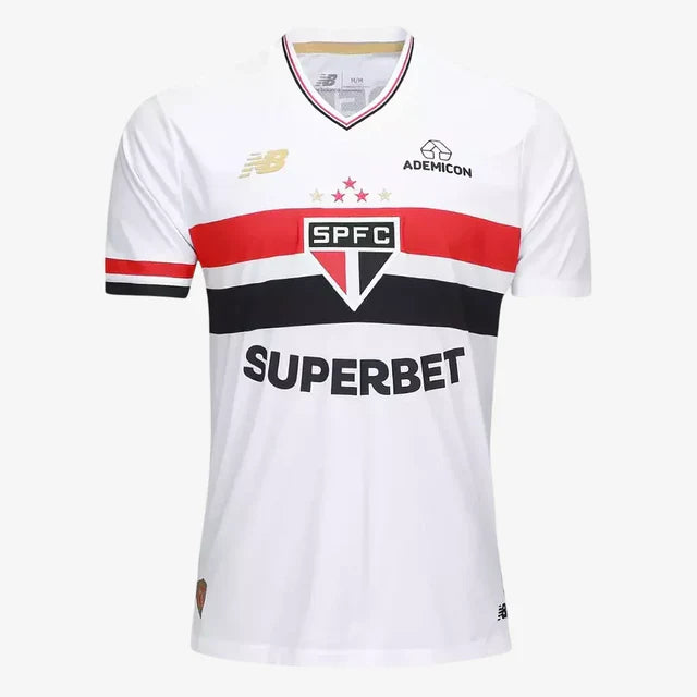 Camisa Lançamento São Paulo I 2025/26 - Branco - Oscar Nº 8